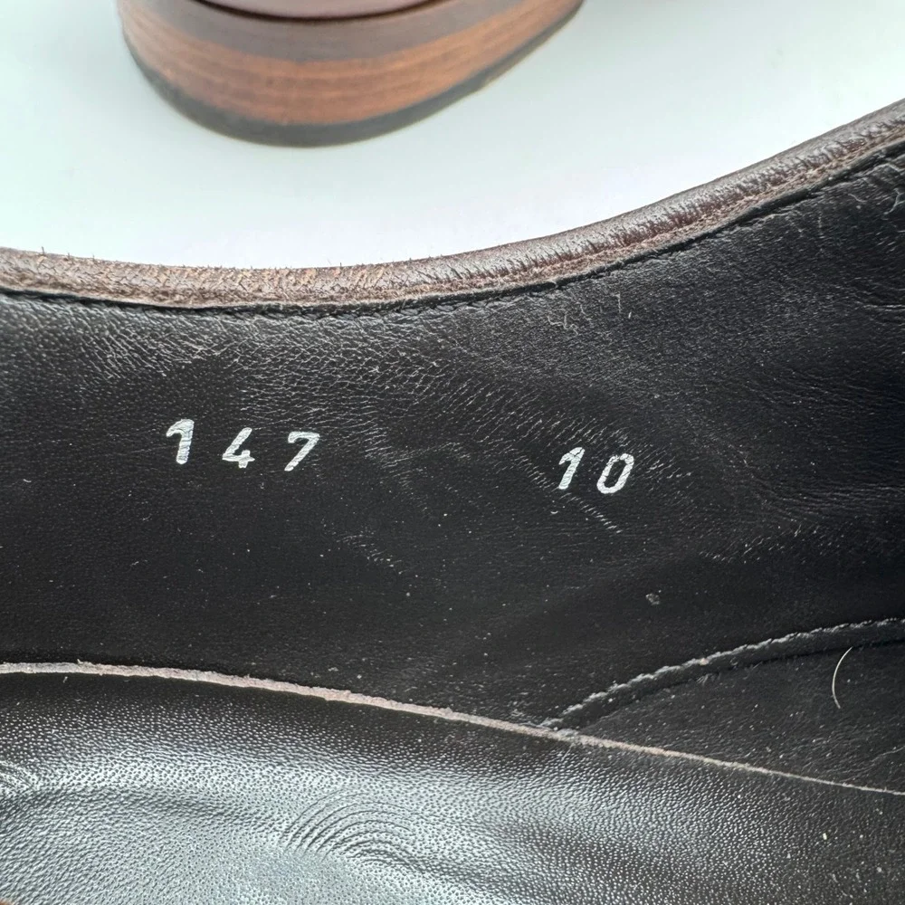 To Boot New‎ York Adam Derrick Mens Brown Leather Oxford Dress Shoes Size 10